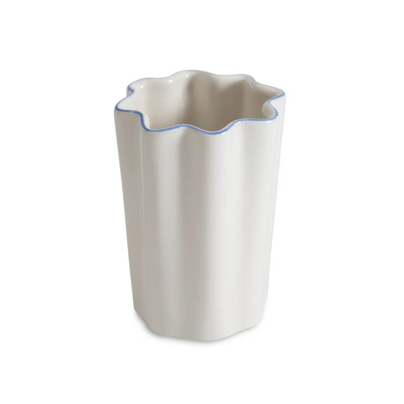 Kassatex Fine Linens Le Marais Blue Tumbler | Wayfair | Wayfair North America