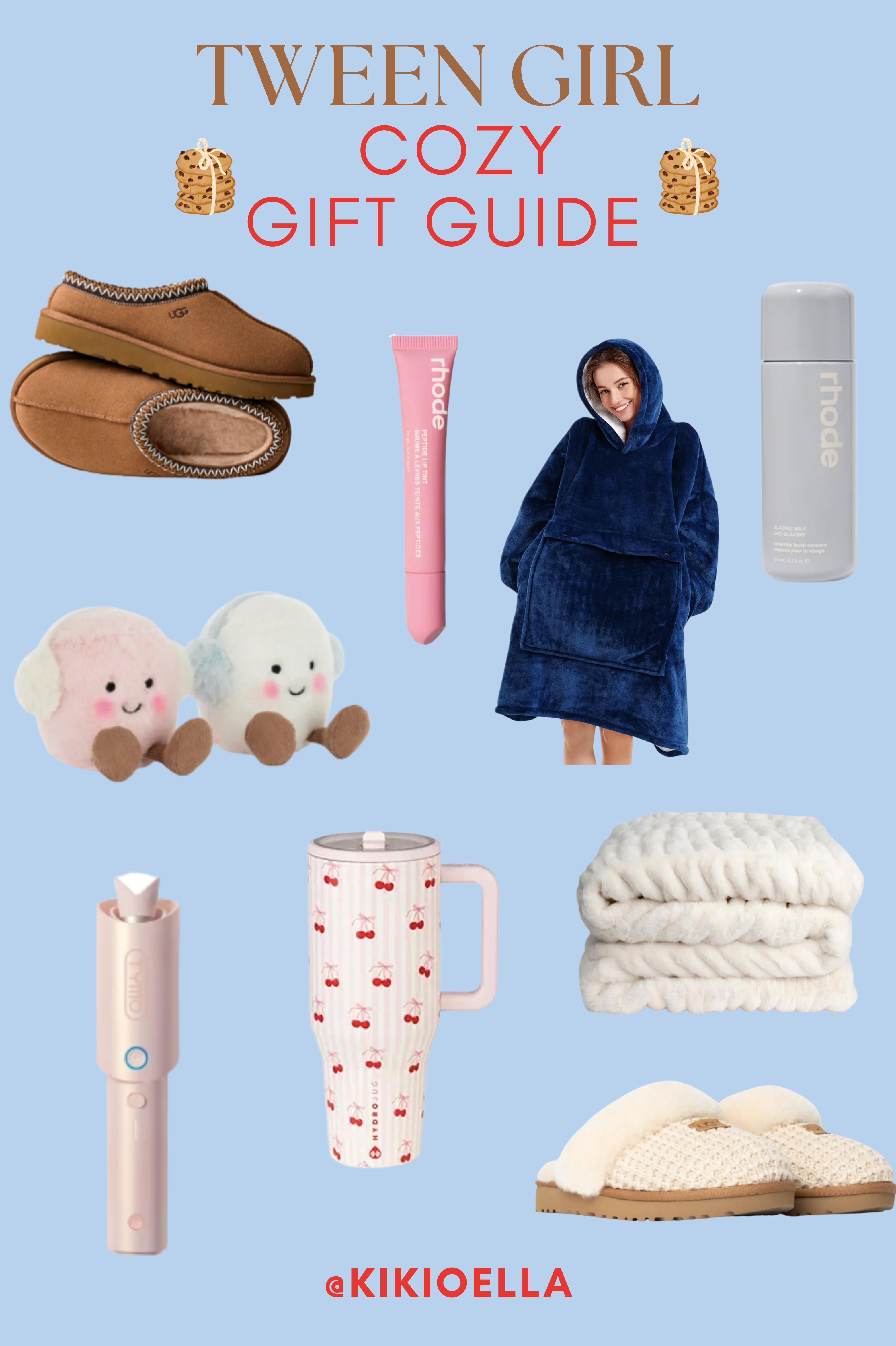 Cozy tween gifts for fall nights in 🧸🤎 blanket, PJs, vanity faves + cute hair tool ✨🌸 

 #LTKSeasonal #LTKKids #LTKFamily