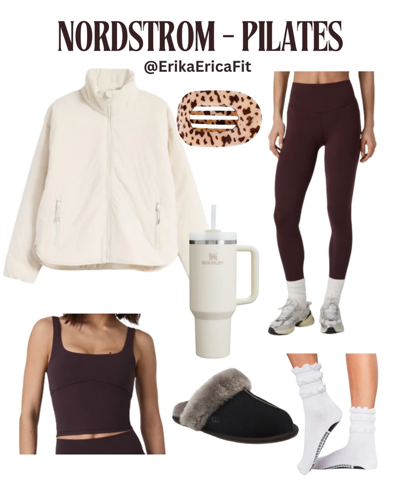We’re loving this fun Pilates look from Nordstrom 🤍 Snag this cozy winter fit before we switch into all things spring @nordstrom #nordstrom #pilates