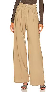 NONchalant Label Fabi Wide Leg Pant in Camel from Revolve.com | Revolve Clothing (Global)