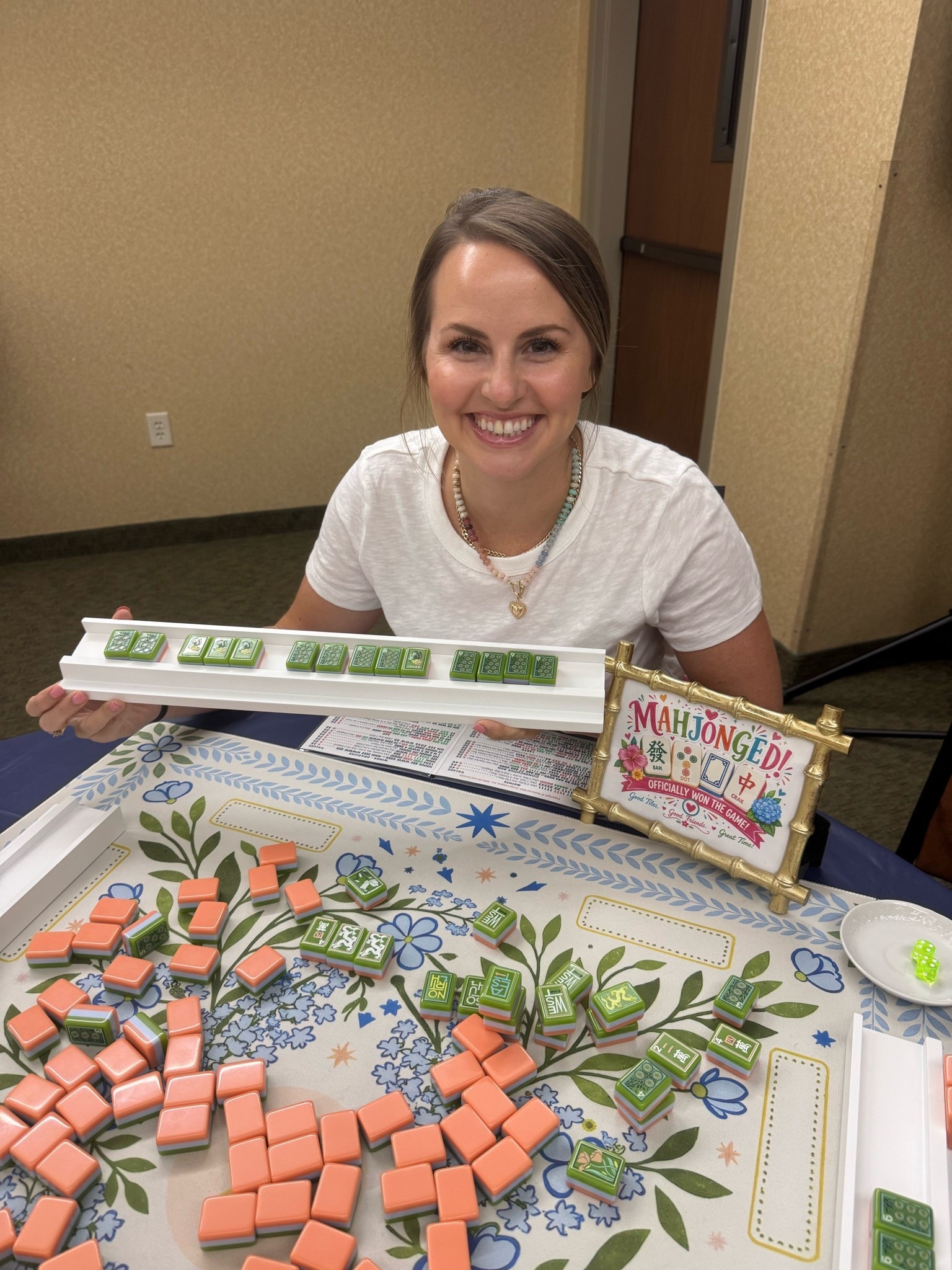 New set of mahjong! How beautiful is this set my friend brought!  It’s a beaut!!

#LTKdayinmylife #LTKSeasonal #LTKmomlife