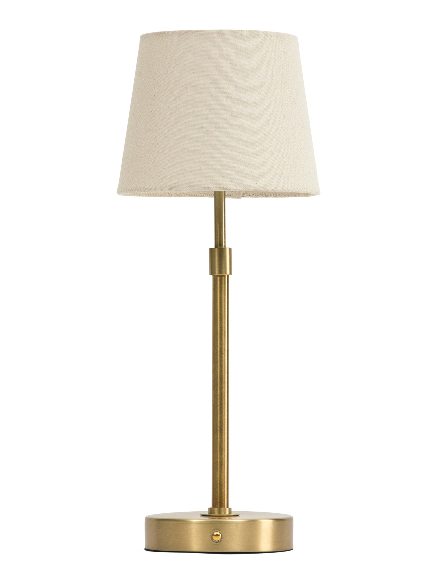 6.5x16 Rechargeable Iron Linen Shade Led Touch Lamp | TJ Maxx