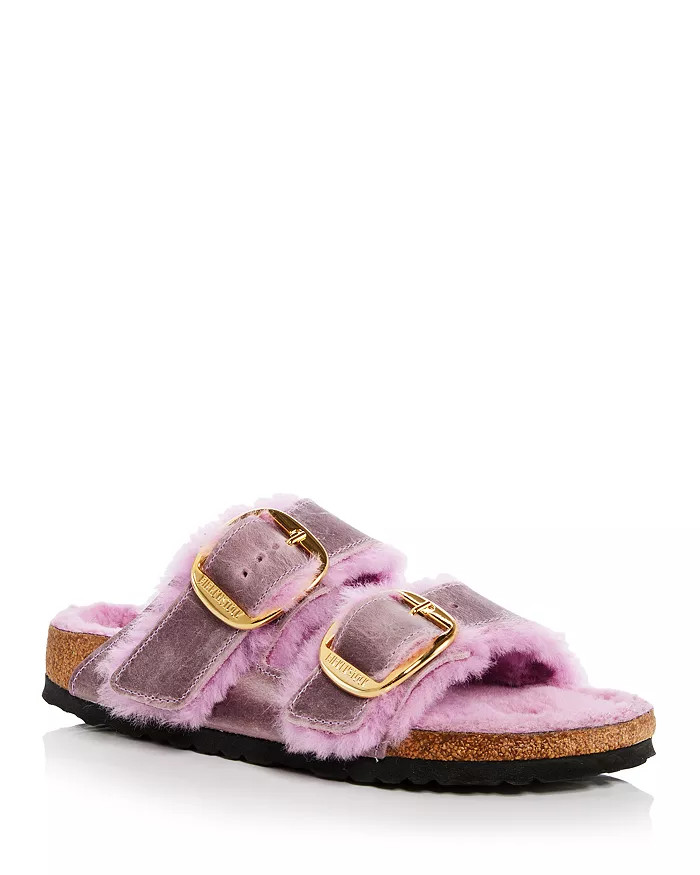 Women's Arizona Shearling Slide Sandals | Bloomingdale's (US)
