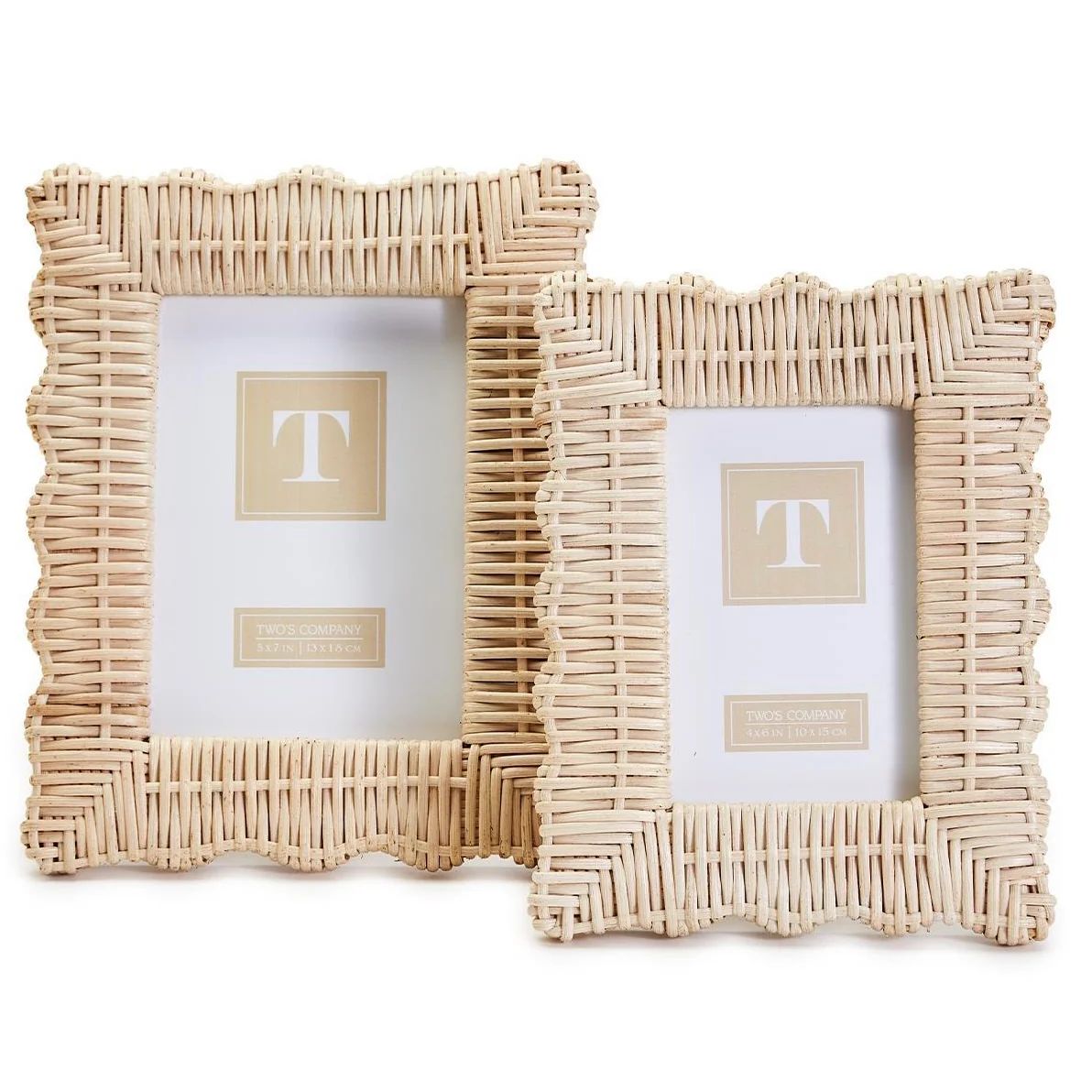 Wicker Weave Photo Frames (Two Sizes) | Sea Marie Designs