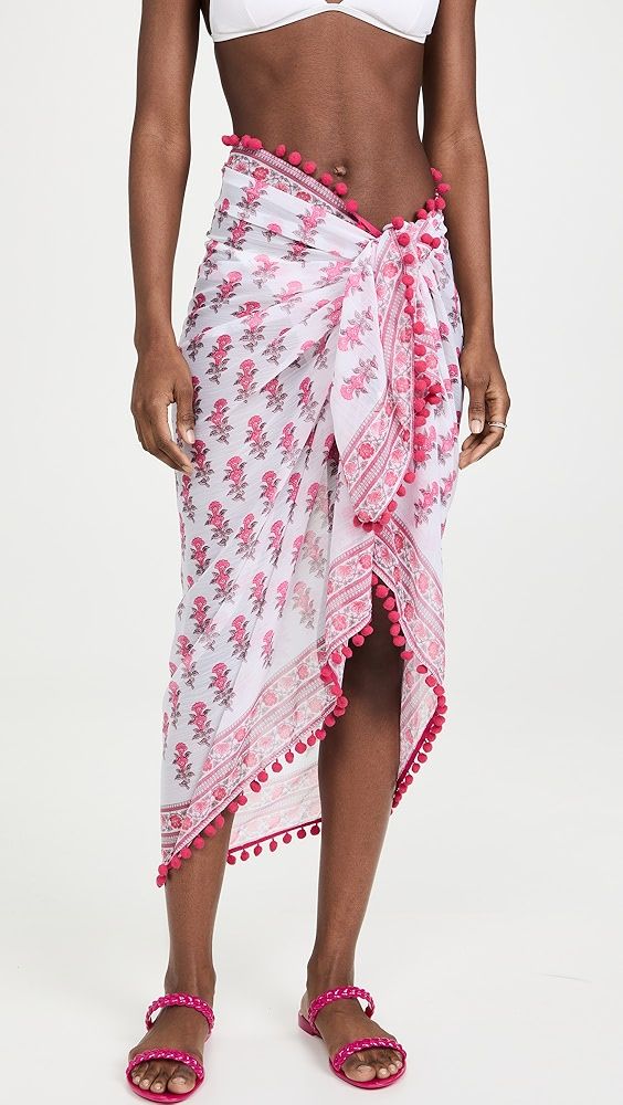 Playa Lucila Border Print Sarong | Shopbop | Shopbop