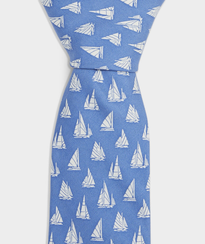 Boys' Boat Parade Printed Tie | vineyard vines