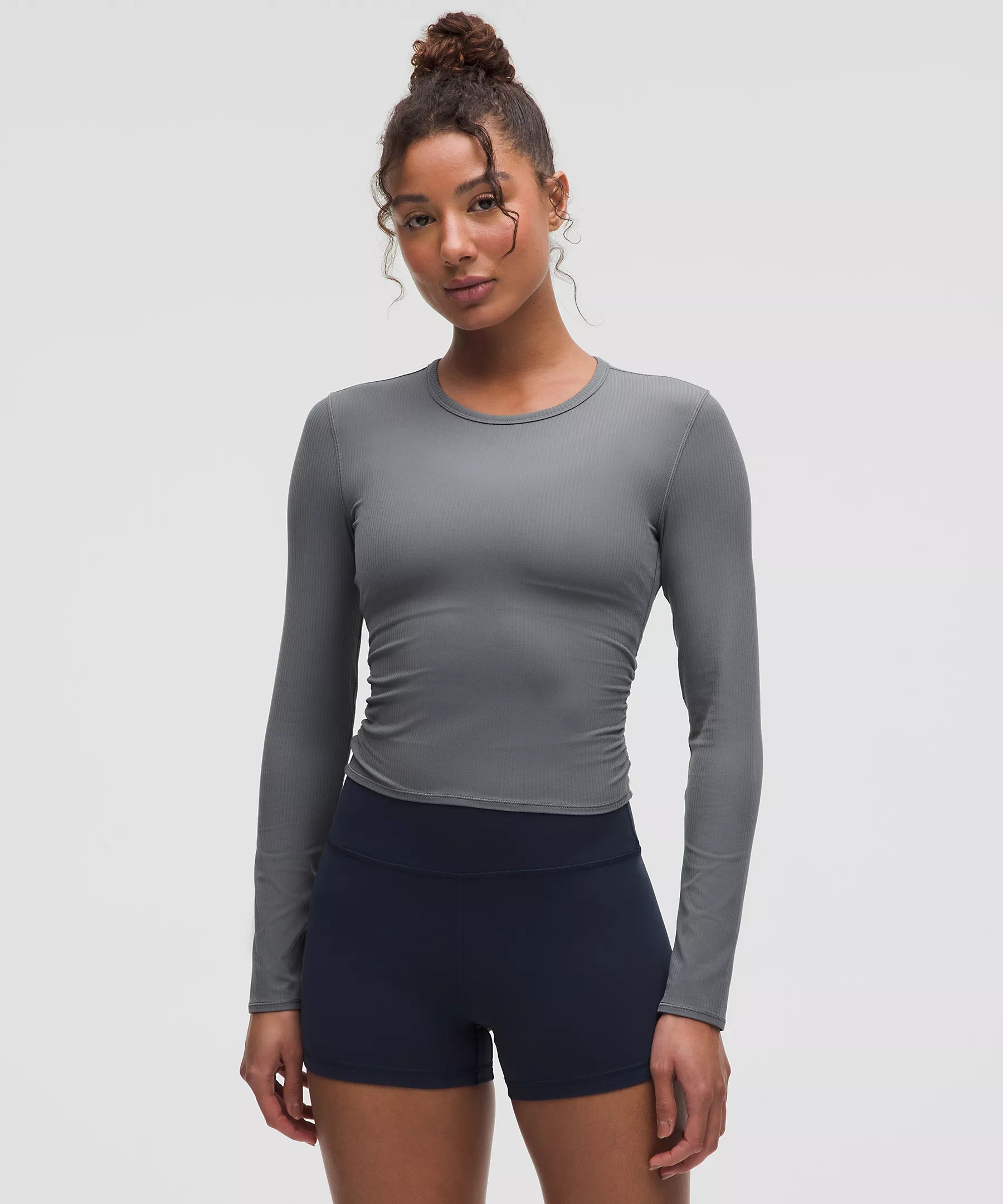 All It Takes Back-Twist Ribbed Long-Sleeve Shirt | Women's Long Sleeve Shirts | lululemon | Lululemon (US)