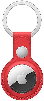 Apple AirTag Leather Key Ring - (PRODUCT)RED | Amazon (US)