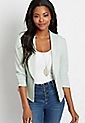 Mint Open Front Blazer | Maurices