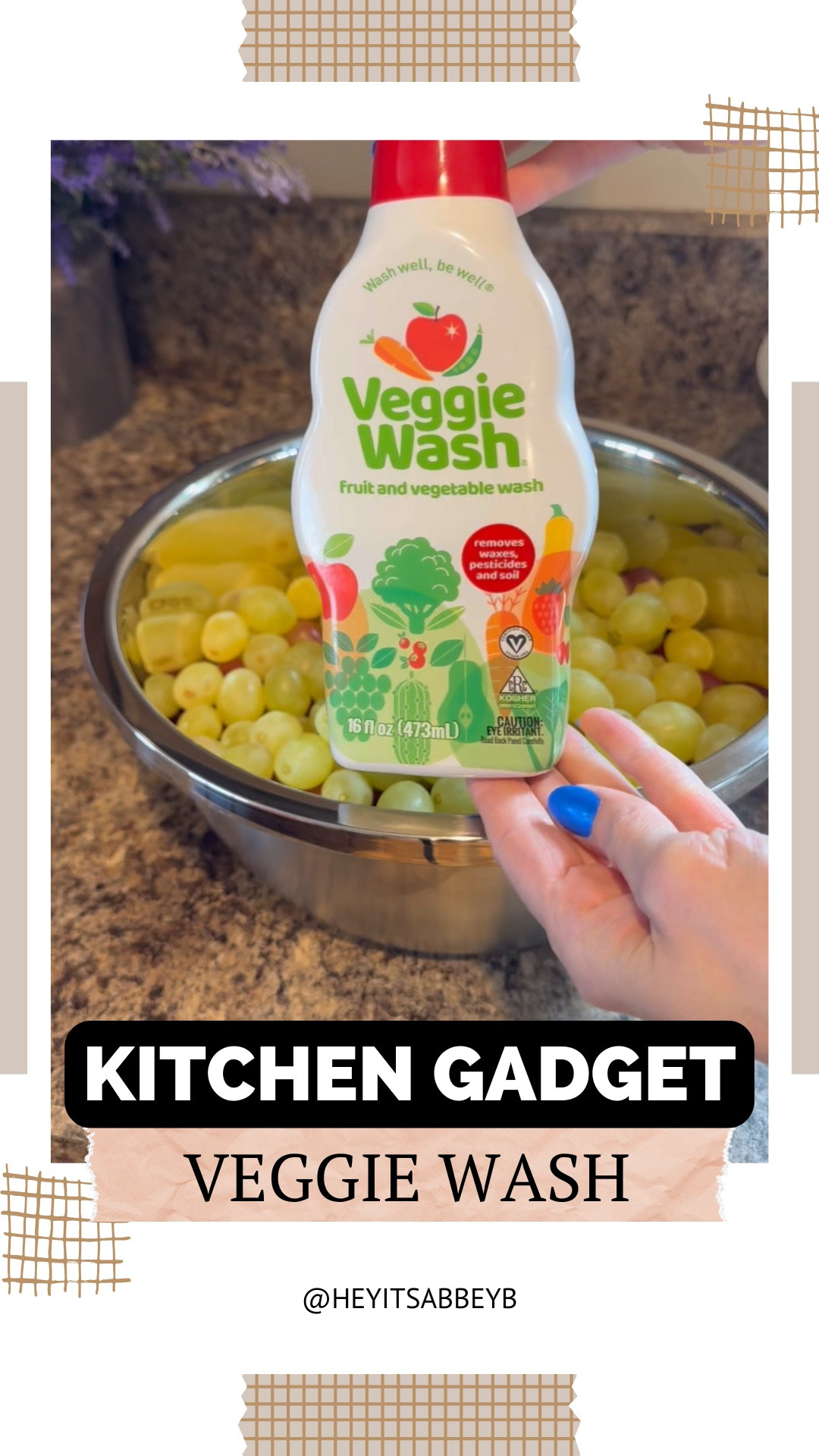 Definitely a favorite product here! I love washing my produce with veggie wash! It’s unbelievable how much dirt comes off of the produce, and how much better the produce looks. 

#LTKU #LTKHome #LTKFindsUnder50