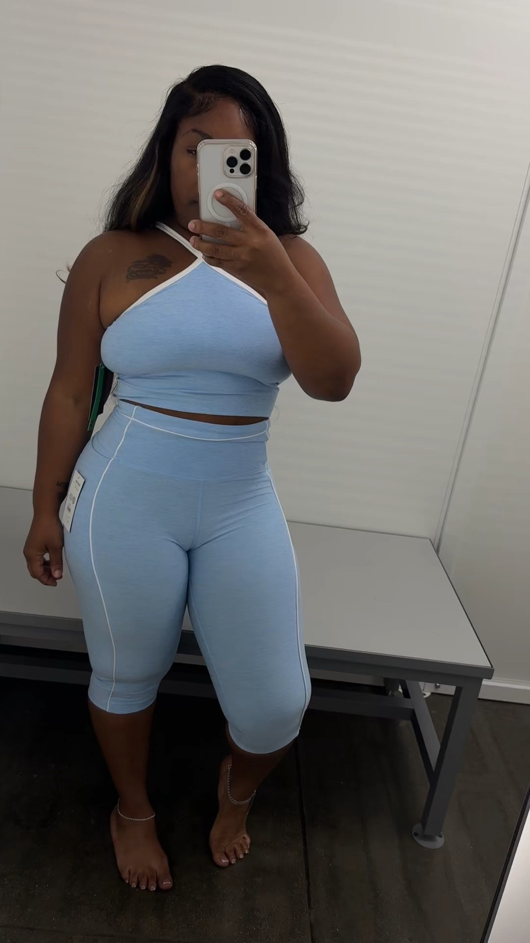 @walmart didn’t come to play! Add to cart now! #walmartfiinds #walmartsets #curvygirl #curvygirlfashion

The material is super soft and stretchy while holding everything in! 🤏🏽✨ 

I’m wearing medium top and bottom small dress 

Im 5’0 183lbs

#LTKMidsize