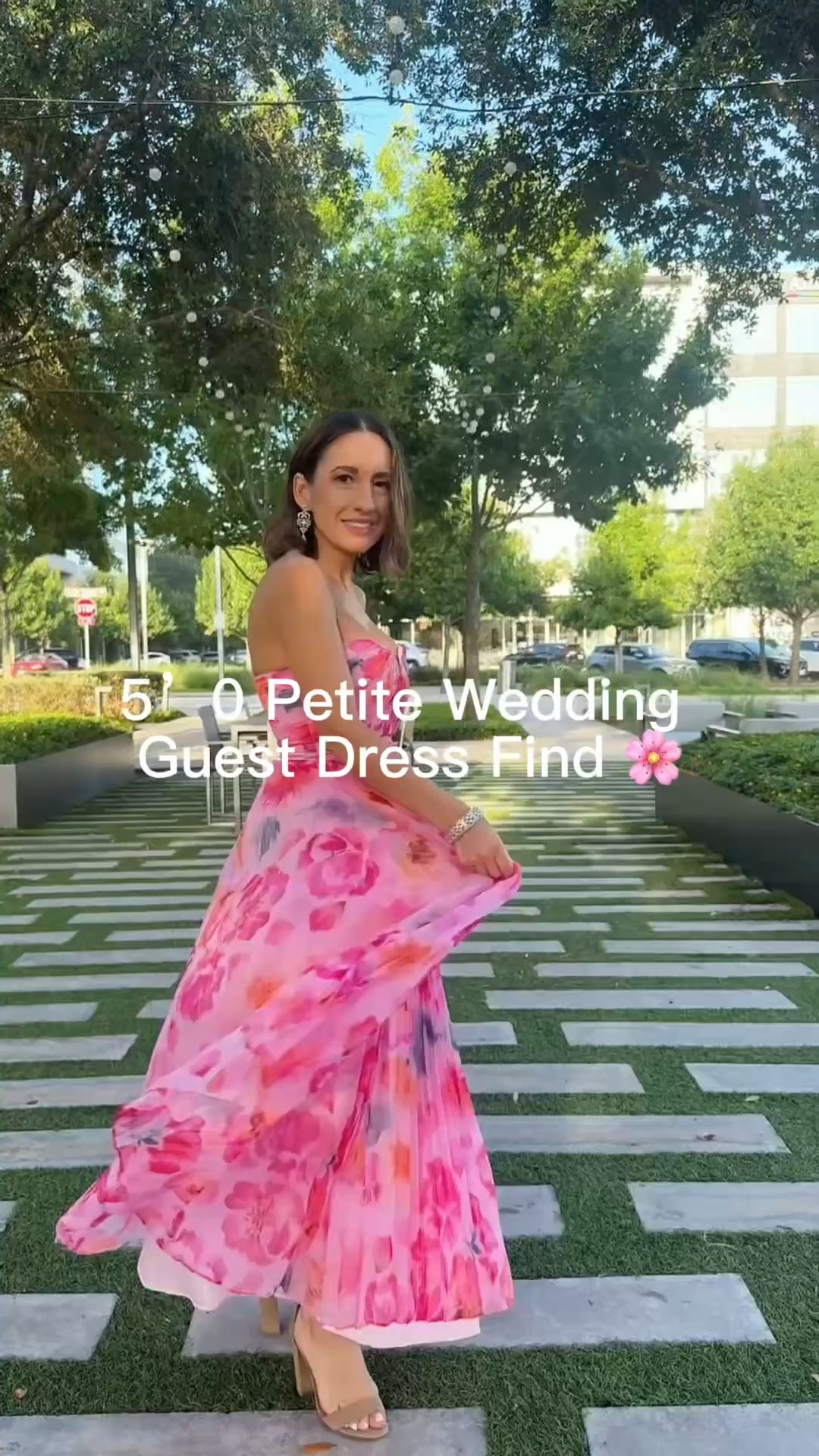 Adding this one to my petite wedding guest dress picks because the proportions are what matter ✨

As a 5’0 petite, I always look for dresses that flatter my frame without needing major alterations. This floral party dress has the details that make it work:

🌸 5’0 petite approved
🌸 No hemming needed
🌸 Adjustable straps
🌸 Fully lined
🌸 Beautiful option for garden weddings, outdoor ceremonies, and daytime events

The fit, length, and details are what make a dress feel special, especially for petite frames.

Shop this dress and more 5’ Petite Finds linked here 🤍

#LTKSeasonal #LTKPetite #LTKWedding