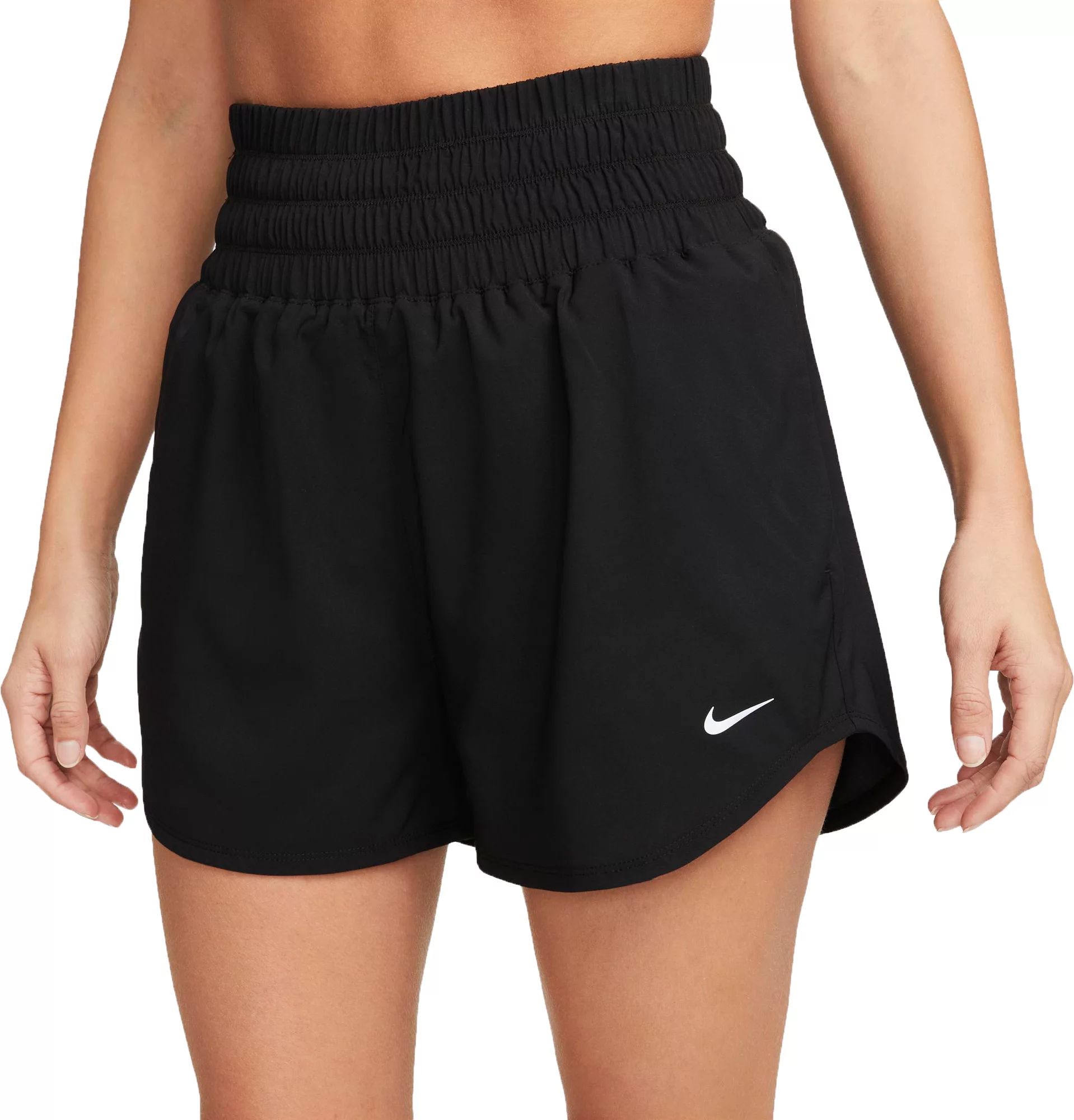 Nike One Ultra High Rise Shorts, Women's, Medium, Black - Mother's Day Gifts | Dick's Sporting Goods