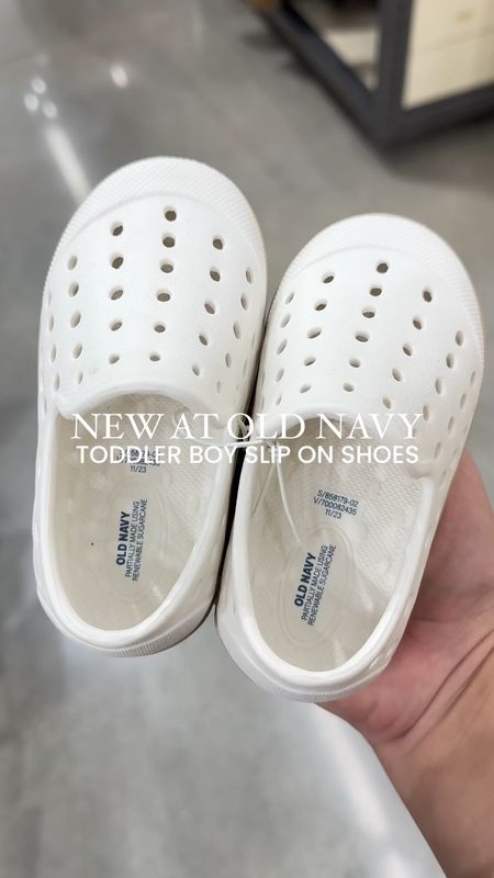 These remind me so much of the native slip on shoes but for a fraction of the price 👏🏼 they’re on sale right now for $10.99 — I love that they come in a few color options too 🤩 

#oldnavy #oldnavykids #oldnavyfinds #oldnavystyle #oldnavyfashion #toddlerboyfashion #toddlerboystyle #trendytots #trendytoddler #momblogger #momofboys #boymomblogger #boymoms #summerstyles #tinytrendswithtori #kidsfashionblog #trendingnow #boyfashion #littleboystyle 

#LTKsalealert #LTKkids #LTKfamily