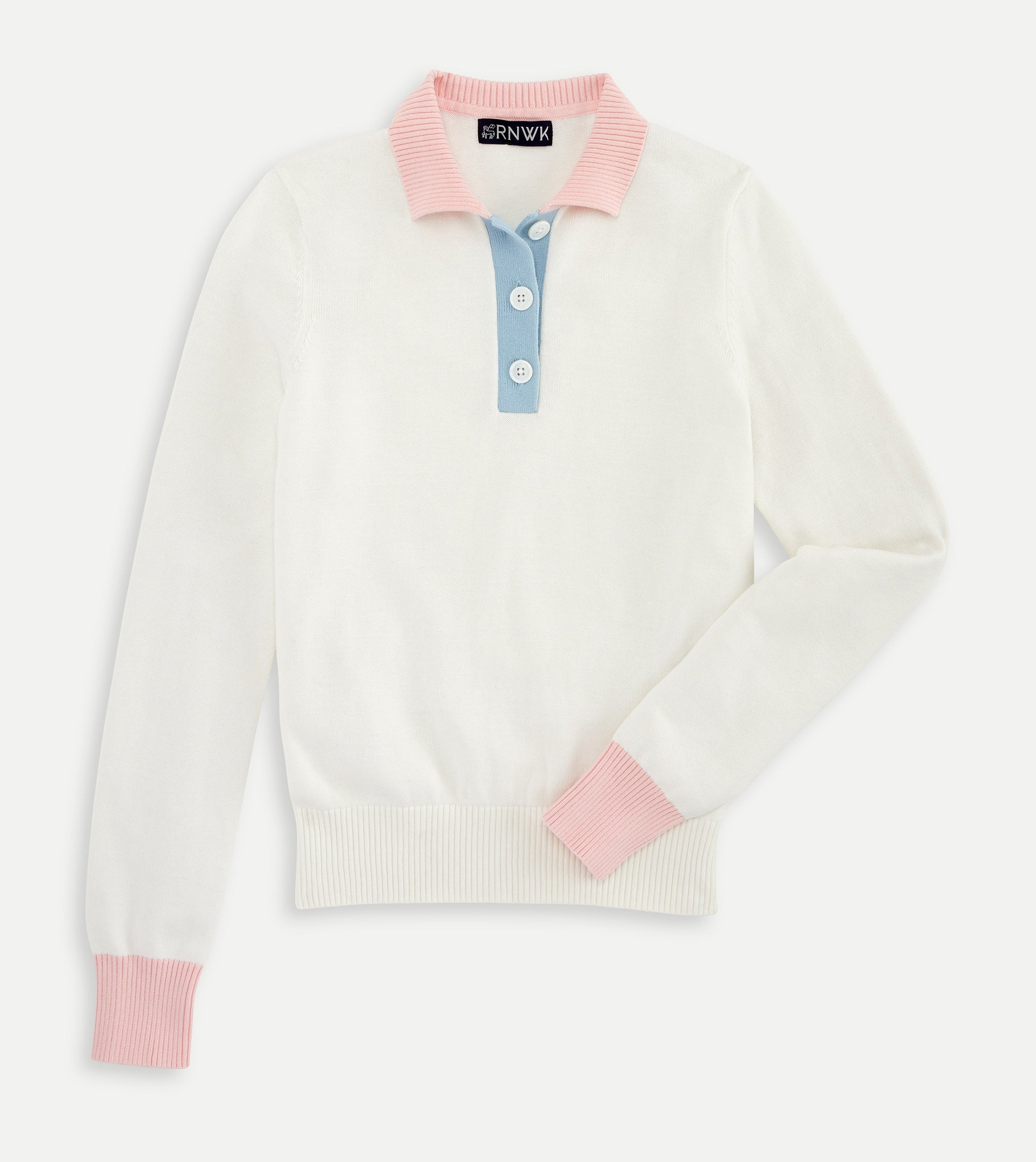 Colorblock Polo Sweater | Renwick