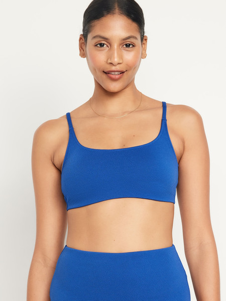 Scoop-Neck Bikini Swim Top | Old Navy (US)