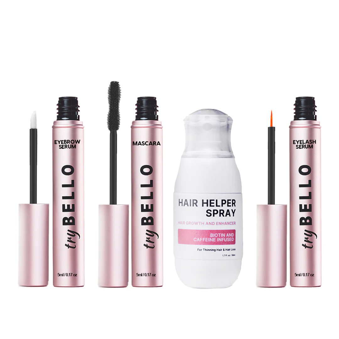 Lash-Brow-Hair-Mascara 4-in-One Bundle | Trybello