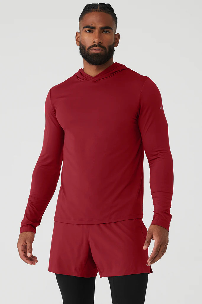 Conquer Reform Long Sleeve With Hood | Alo Yoga (US)