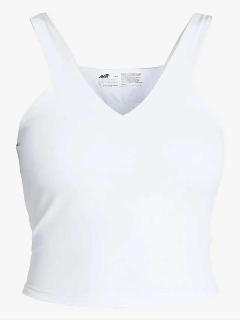 Avia Women's Tennis Bra Tank Top, Sizes XS-XXXL | Walmart (US)