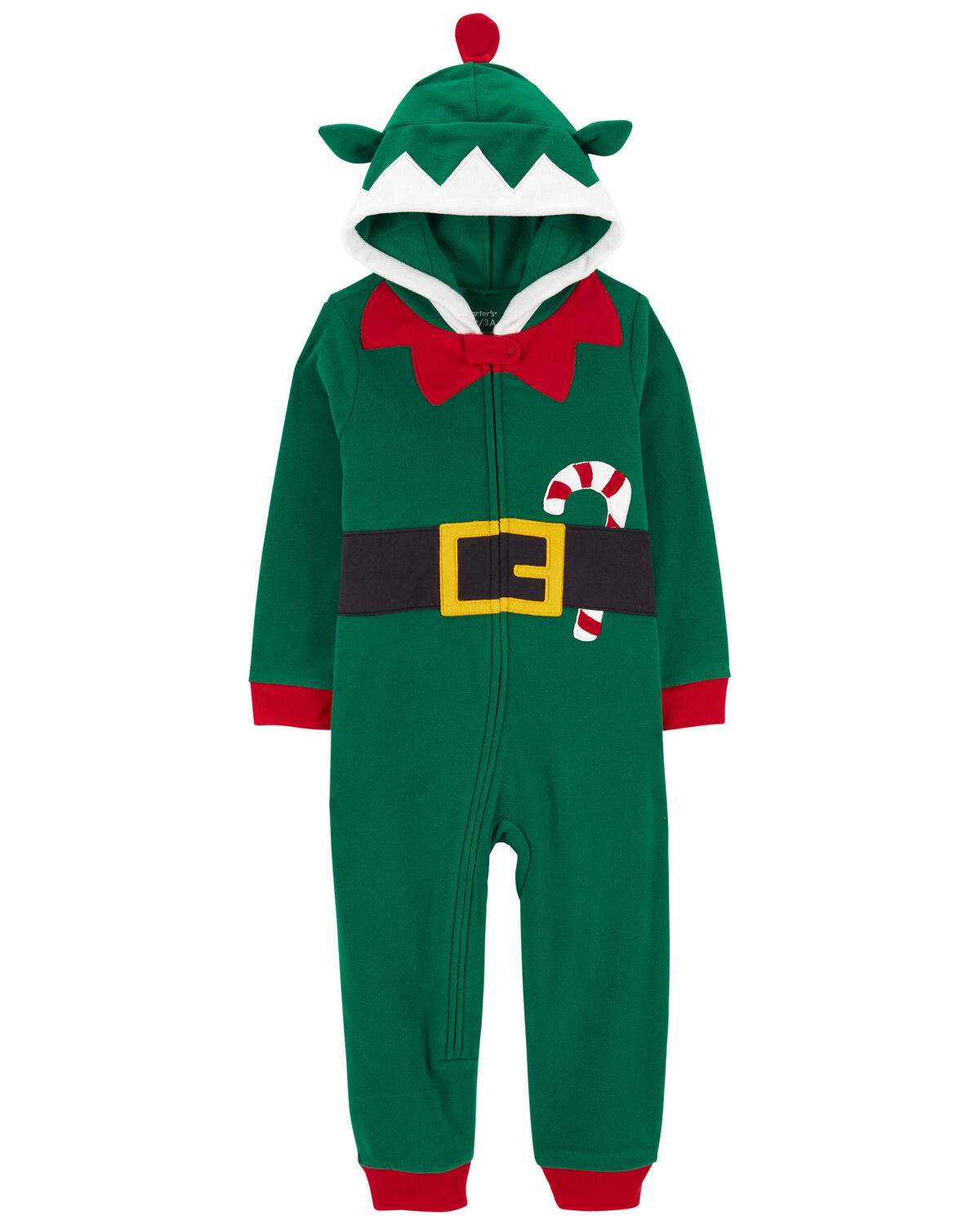 Toddler 1-Piece Elf Fleece Costume Pajamas - Carter's | Carter's | Carter's Inc