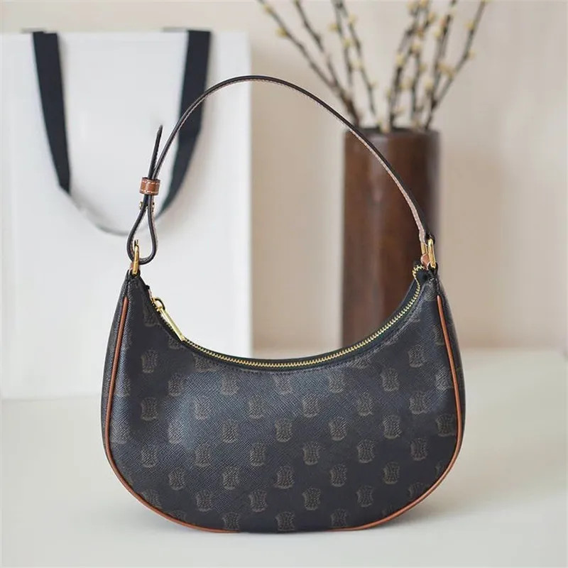 Luxury TRIOMPHE AVA Cases purse tote Underarm Bag mens zipper closure Designer clutch luggage Sho... | DHGate