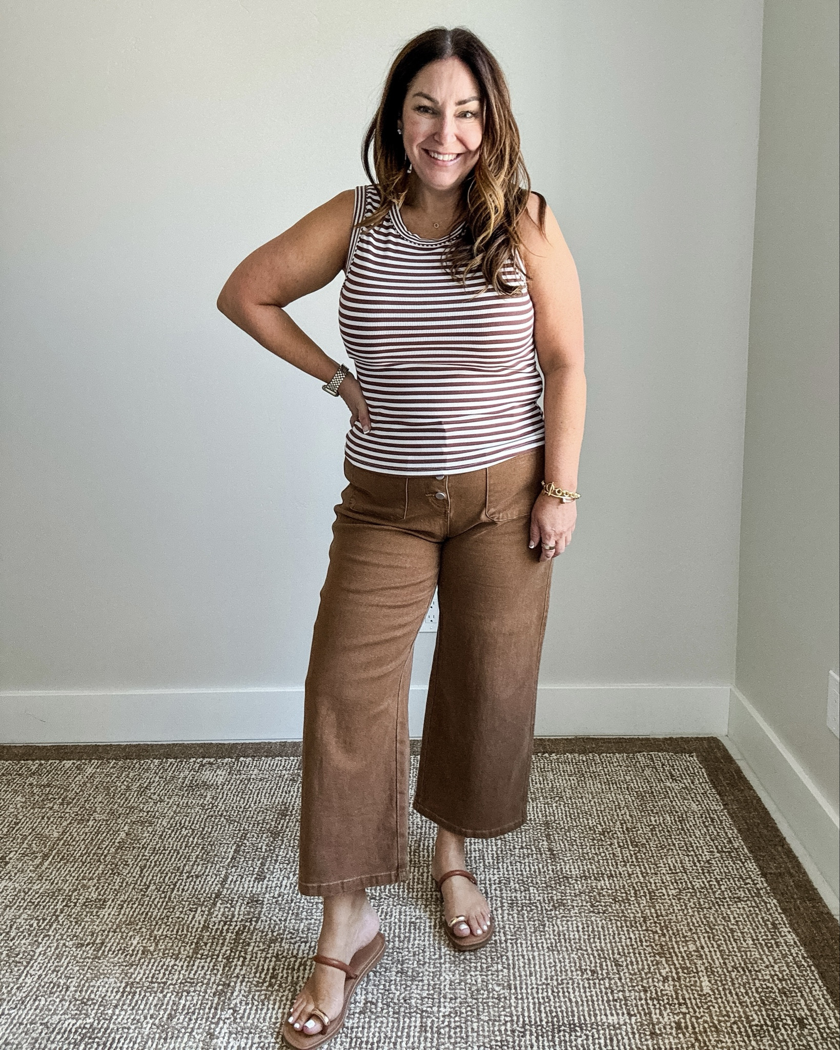 Great early fall top from 🎯, in a fall color but still cool enough for the early fall heat! || Wearing top in L and Jeans, 14

#LTKFindsUnder50 #LTKStyleTip #LTKMidsize