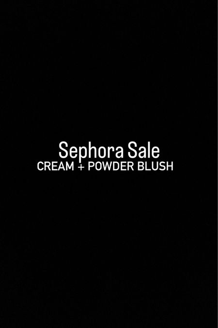 Cream + powder blush 

#LTKbeauty #LTKBeautySale