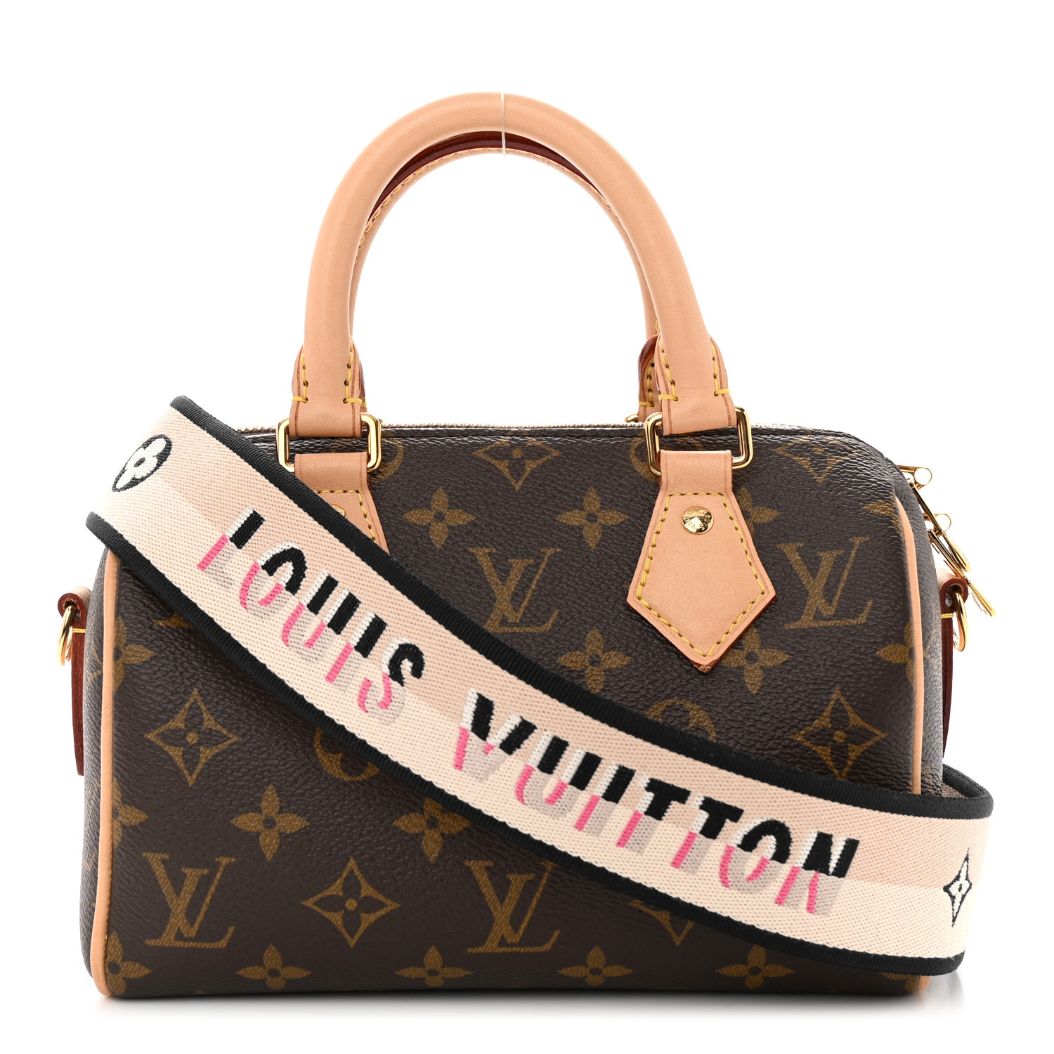 Monogram Speedy Bandouliere 20 Black | FASHIONPHILE (US)