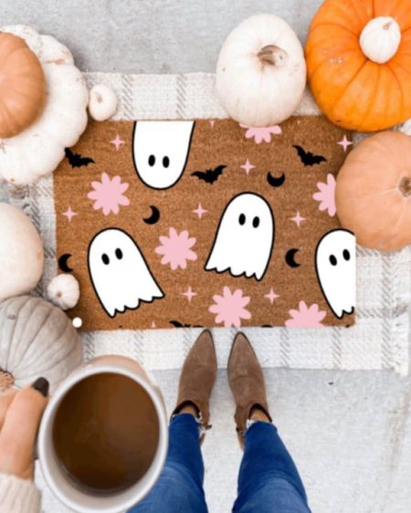 ghost doormat, Halloween doormat, Etsy small business

#LTKSale #LTKhome #LTKSeasonal