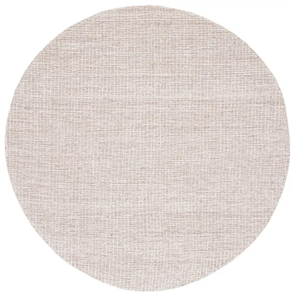 Eliesha Handmade Tufted Wool Ivory/Gray Area Rug | Wayfair North America