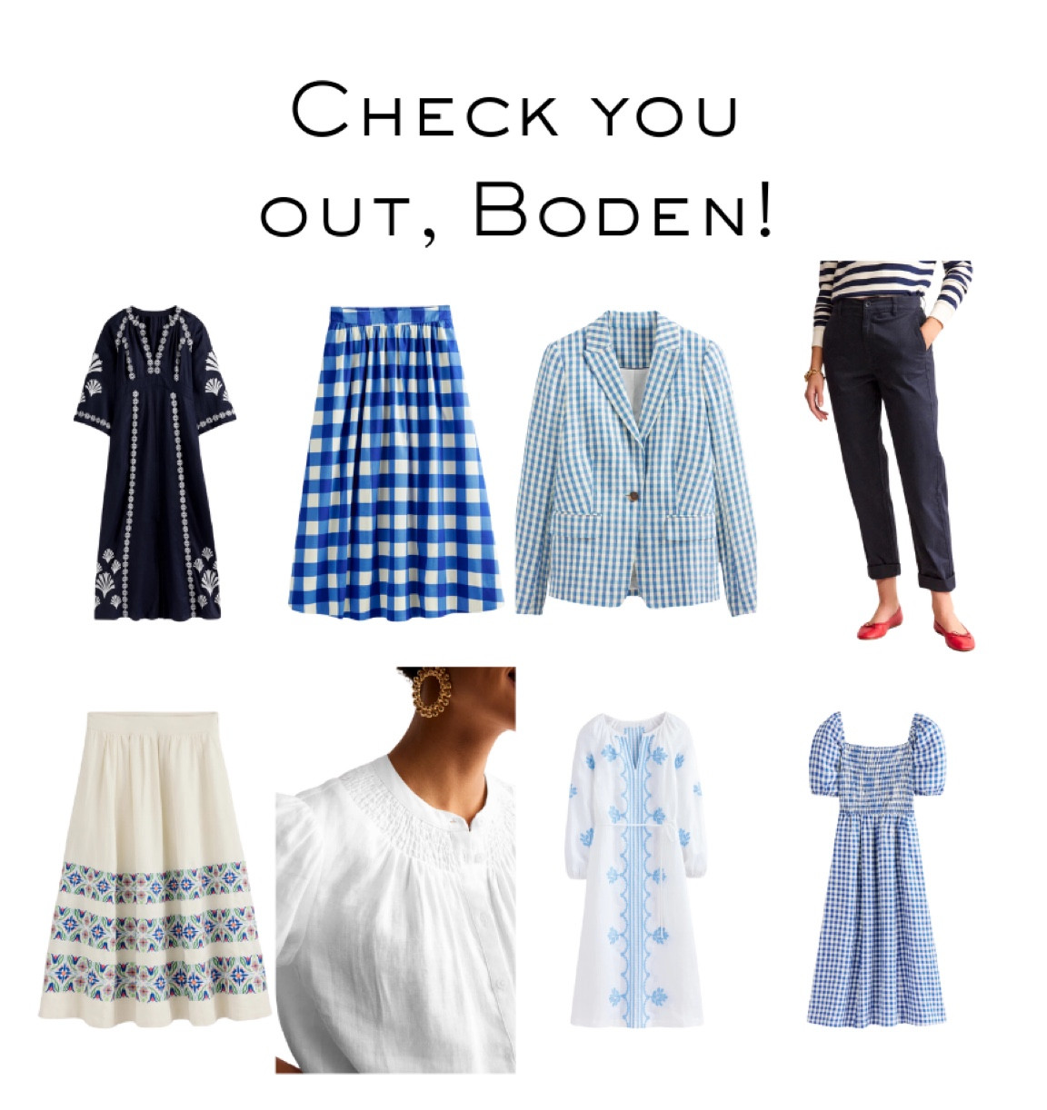 Blue & White Biden Finds

#LTKStyleTip #LTKSeasonal