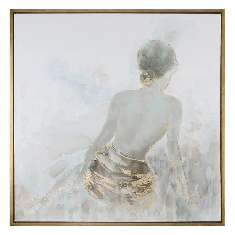 'Highlights Feminine' Framed Painting Print | Wayfair North America