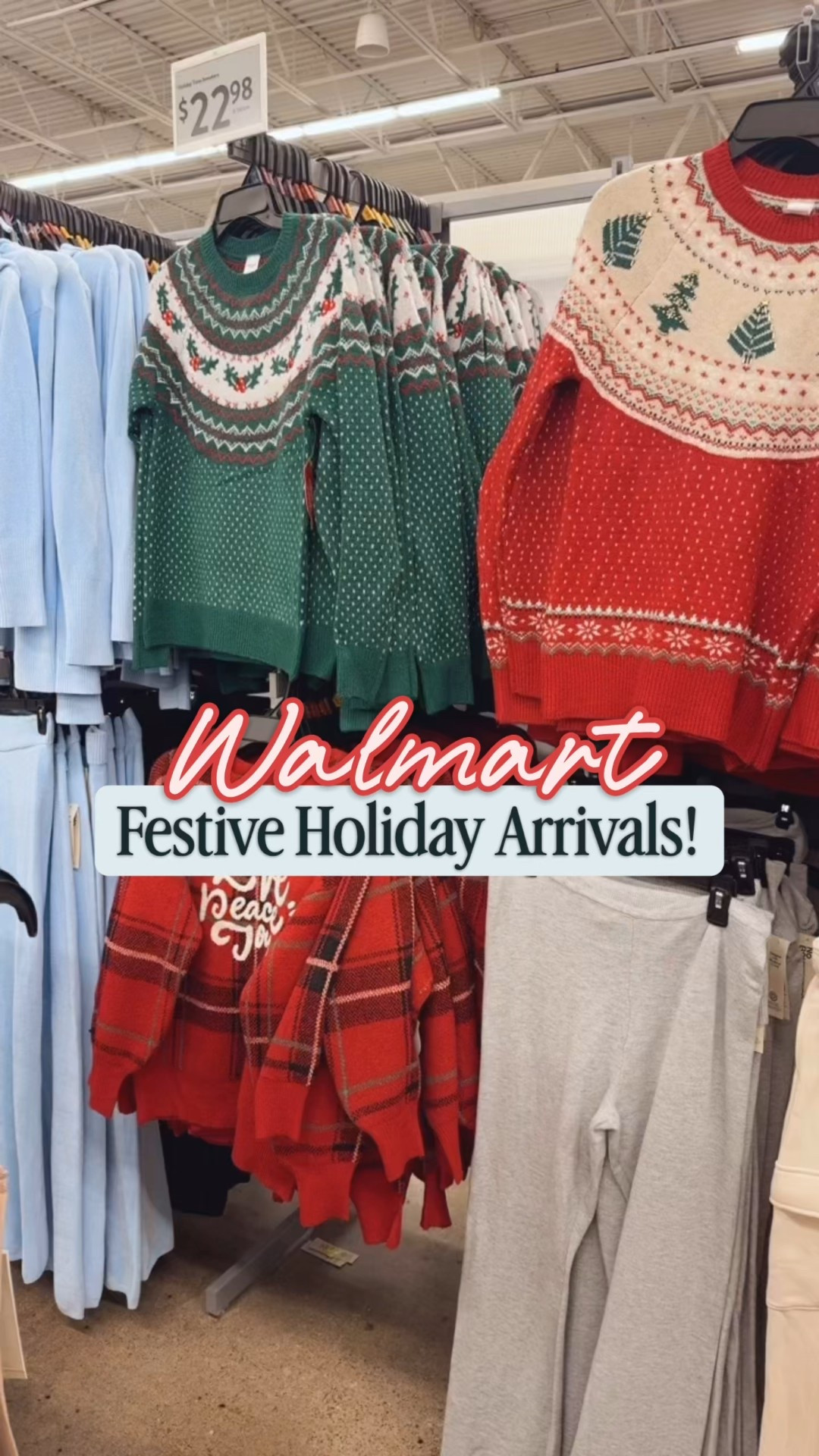 Walmart holiday sweaters / sweatshirts / pants sets / Christmas outfit / affordable fashion 

#LTKHoliday #LTKSeasonal #LTKFindsUnder50