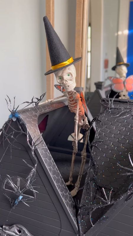 We found the cutest little witch hats for our skeleton fairies this year. Skeletons are from dollar tree and the wings and witch hats are from Amazon. 

#LTKfamily #LTKHoliday #LTKSeasonal