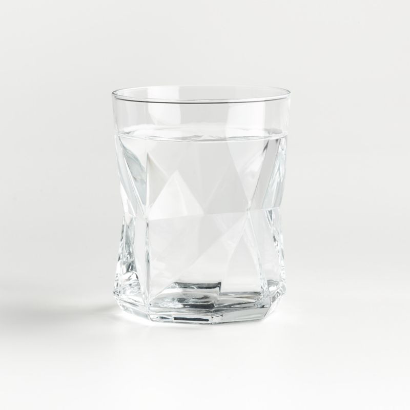 Gem Double Old-Fashioned Glass + Reviews | Crate & Barrel | Crate & Barrel