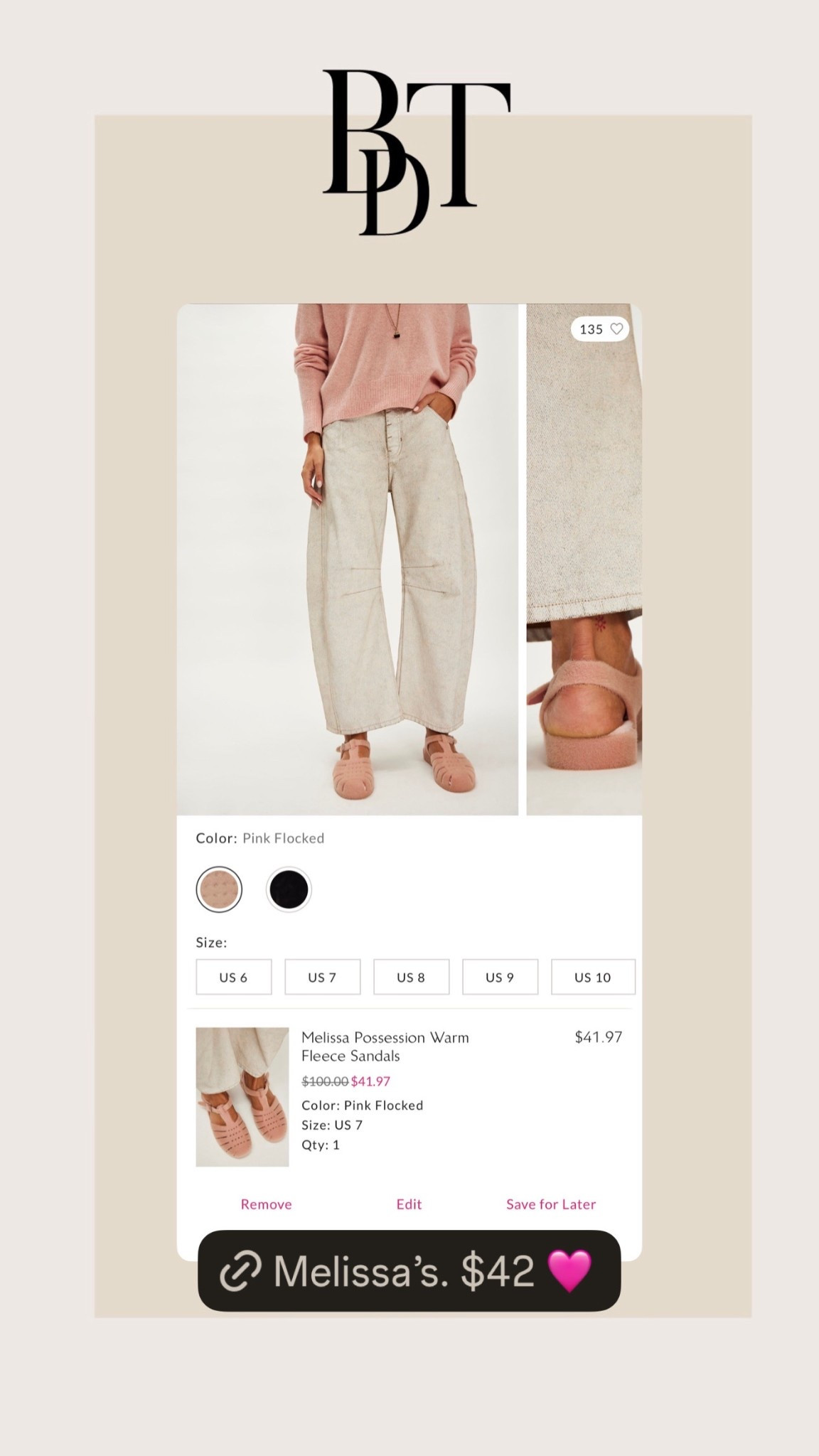 The cutest Melissa’s. $41

#LTKHoliday #LTKgrwm #LTKGiftGuide