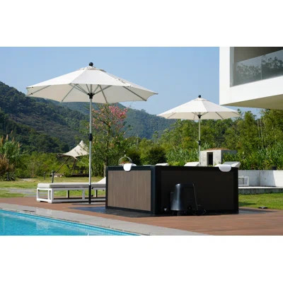 Relxtime Premium sturdy Aluminum Alloy Portable Spa | 4-6 Person Capacity Hot Tub | 104°f Heating System & Built-in Filtration | Wayfair North America