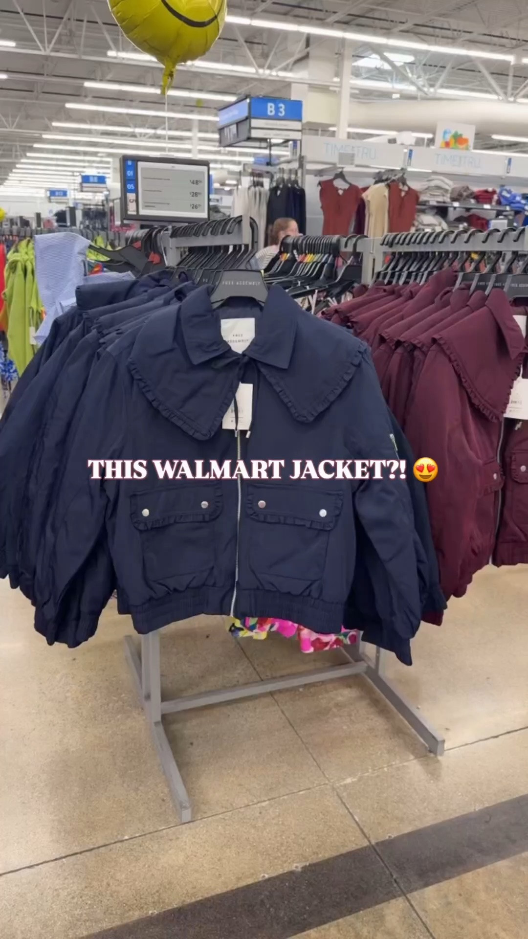 Walmart✨ Free Assembly Women's and Women's Plus Ruffle Collar Bomber Jacket, Sizes XS-4X

#LTKootd #LTKSeasonal #LTKWorkwear