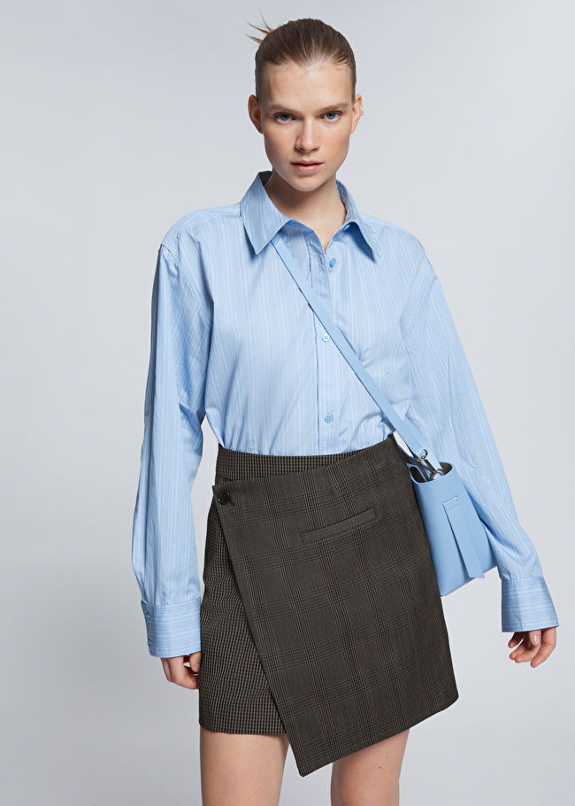 Kurzer asymmetrischer Wickelrock | & Other Stories (EU + UK)