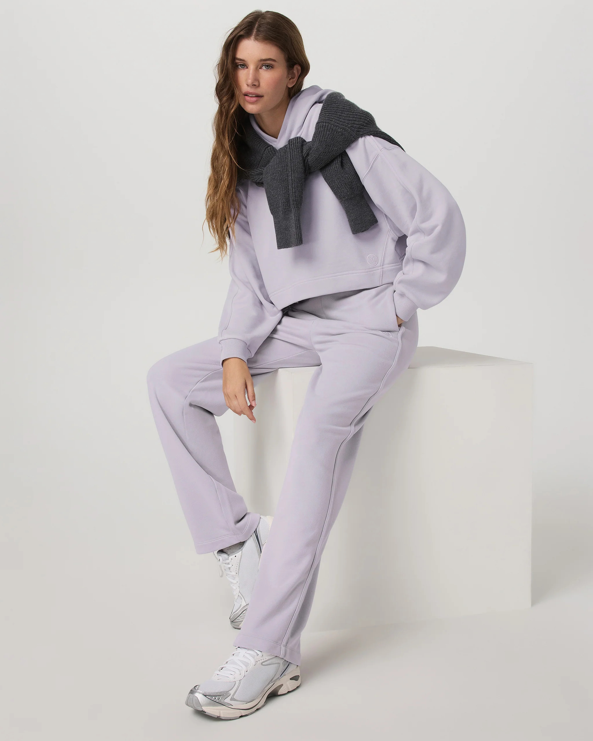 Women's Sedona Straight Leg Sweatpant | Lavender Ice | Vuori | Vuori Clothing (US & Canada)