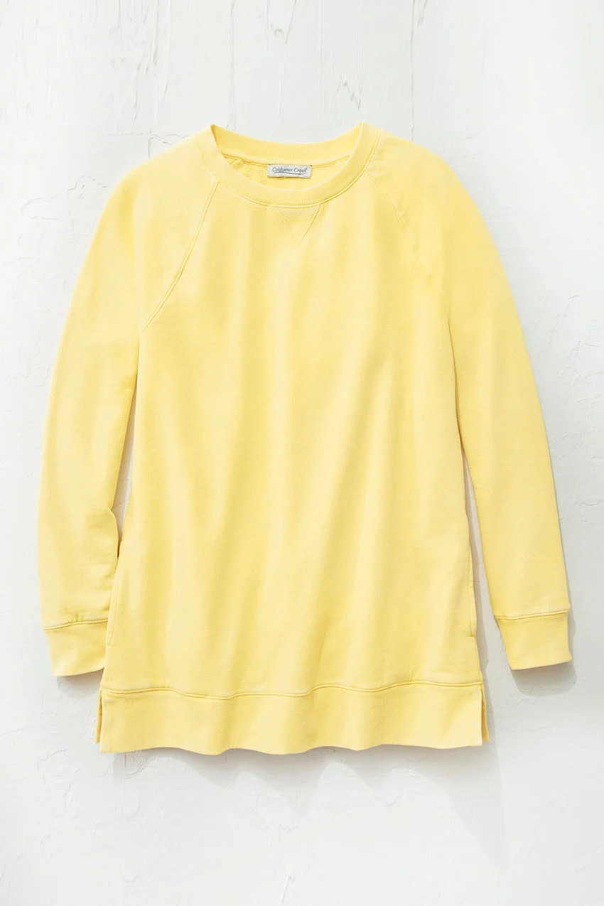 Colorwash Tunic Sweatshirt | Coldwater Creek