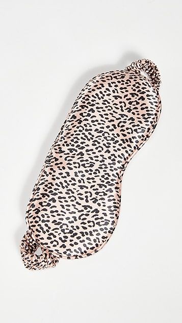 Slip Silk Sleep Mask - Rose Leopard | Shopbop