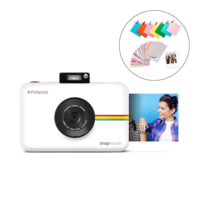 Polaroid SNAP Touch 2.0 – 13MP Portable Instant Print Digital Photo Camera w/ Built-In Touchscr... | Amazon (US)