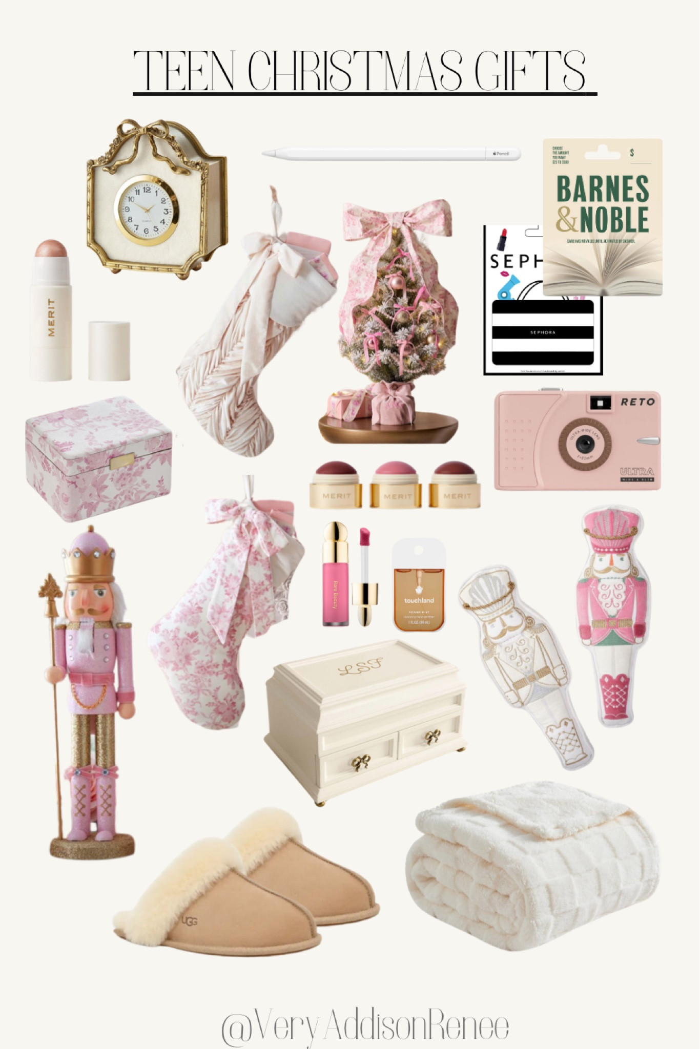 Christmas gifts for your teen! Gift cards are great choices and so are all these super cute nutcracker decor and mini Christmas tree! Follow me for more gift guides and LTK finds! 

gifts, gifts for her, ltk gift guide, ltk gifts, teen gift guide, gift guide, gift basket, gift ideas, gifts for teens, gifts for girls, teen girl, teen girl gift, tween gift, teen girl gift guide, tween gifts, tween gift guides, tween girl gifts, ltk teen, teen birthday gift, teen birthday gift girl, teen birthday present, present ideas, gift ideas teen
Christmas, Christmas gift, Christmas gift 2024, Christmas gift guide, girls Christmas gift, Christmas gift for her, Christmas gift ideas, Christmas ltk, ltk Christmas,xmas gifts, Christmas items,

#LTKHoliday #LTKSeasonal #LTKGiftGuide