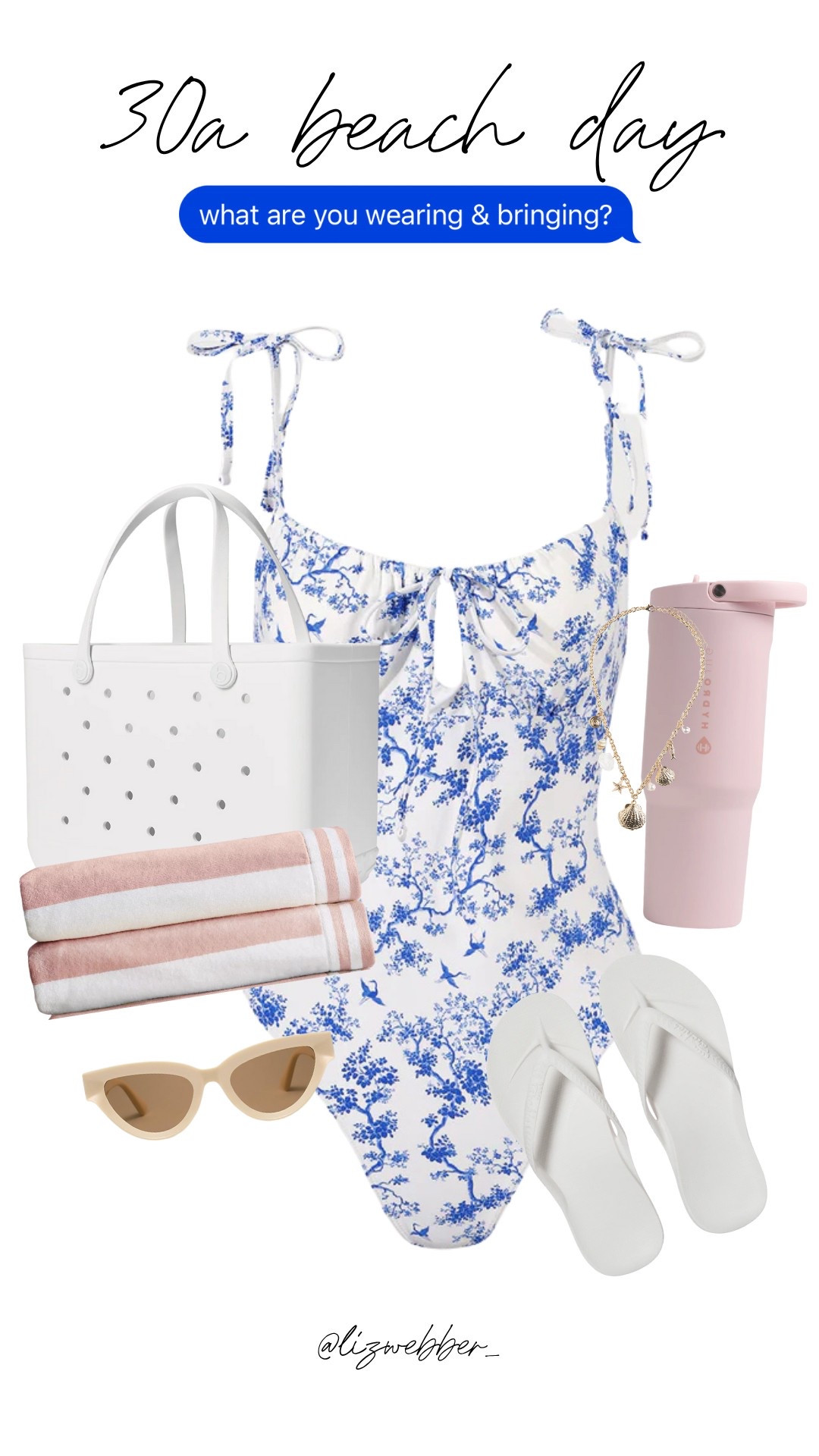30A Beach Day!!! Floral Swimsuit, one piece, hydrojug, tote bag

#LTKTravel #LTKSummerEdit #LTKSeasonal
