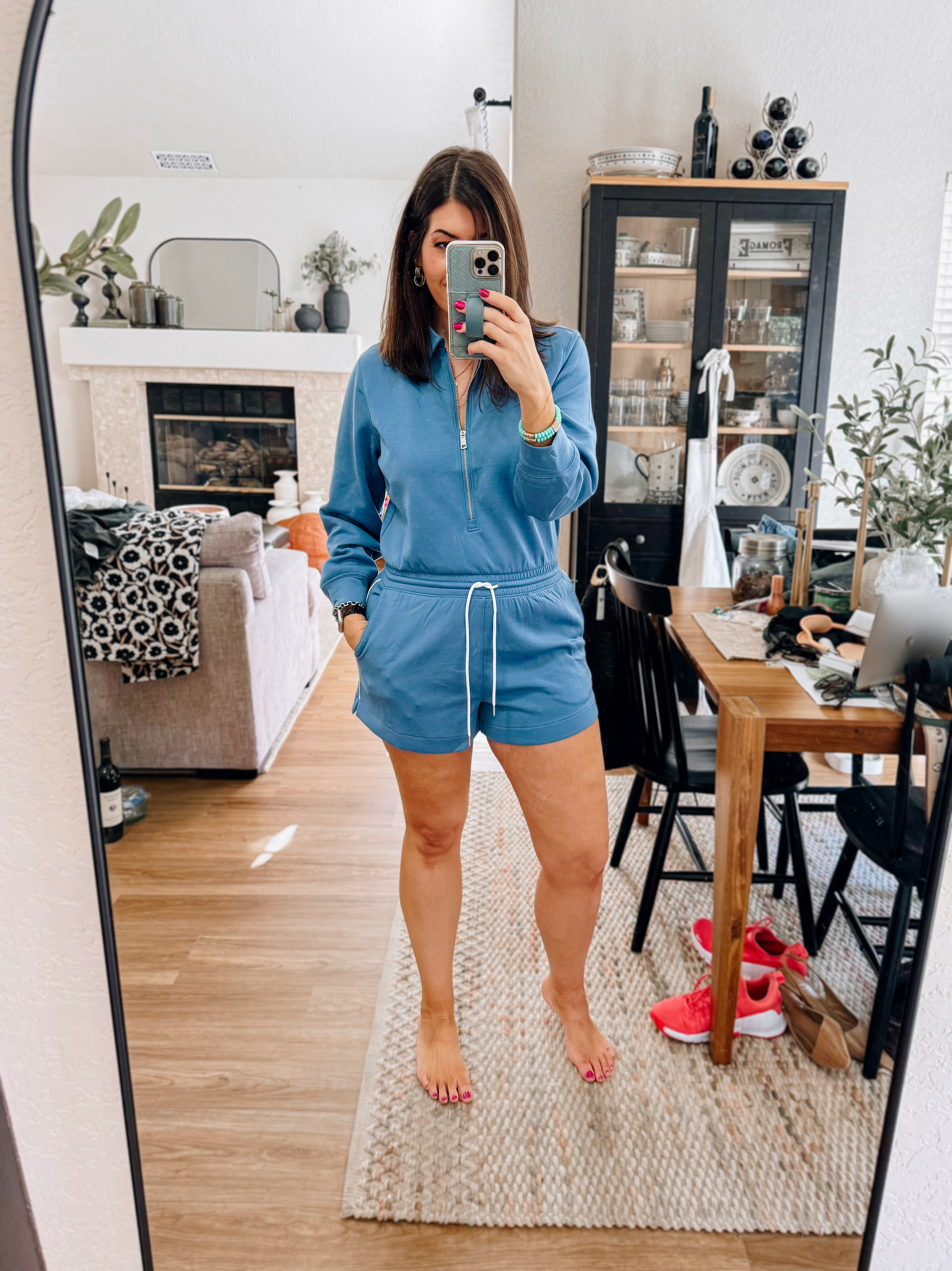 Use code SPRINGAF
In a medium travel romper


#LTKMidsize #LTKTravel #LTKOver40