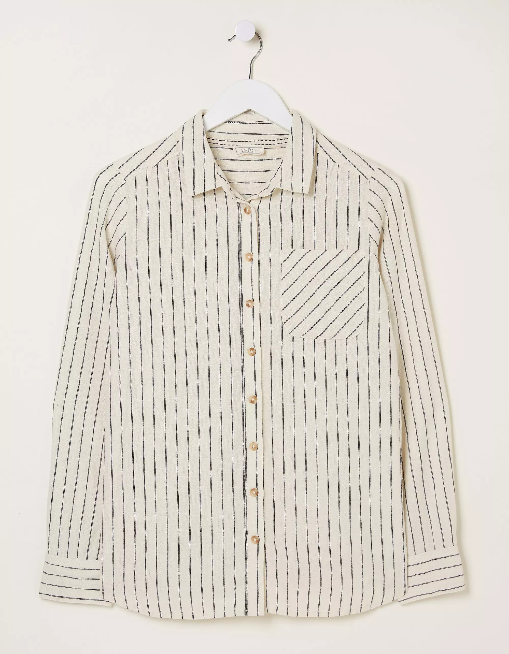 Olivia Stripe Linen Shirt | Fat Face (UK&IE)