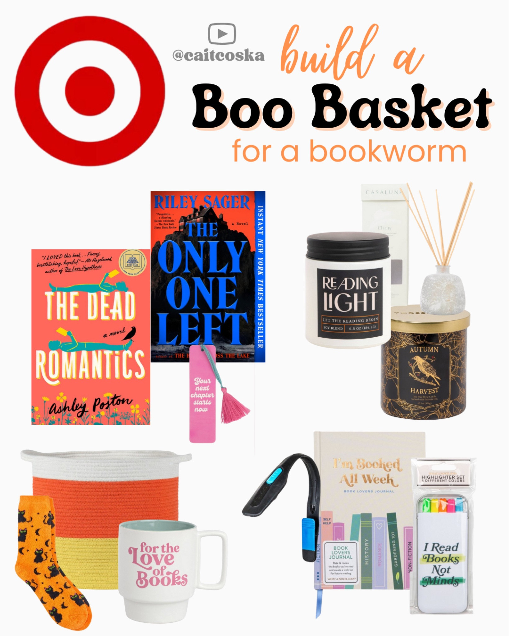 Calling all bookworms! 📚✨ 

I’ve put together the perfect Boo Basket for fellow readers, packed with everything you need for a cozy fall night in. 🖤 

Inside are two must-read picks: a swoon-worthy romance with a paranormal twist and a thriller that’ll keep you up all night. 😱 

I’ve also included some cute bookish accessories and a cozy mug for all your hot cocoa or tea needs. 🎃☕

#LTKHalloween #LTKFindsUnder50 #LTKGiftGuide