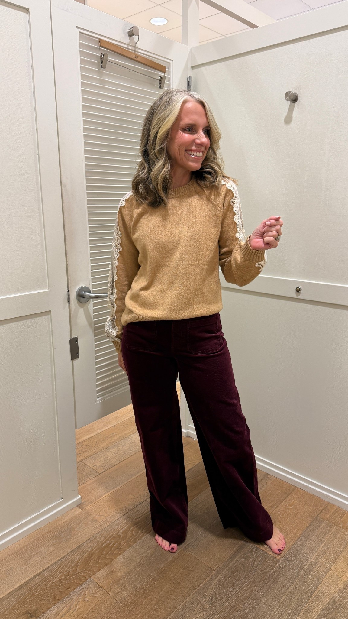 Corduroy pants and sweater for teacher, everyday outfitt

#LTKSaleAlert #LTKdayinmylife #LTKFindsUnder100