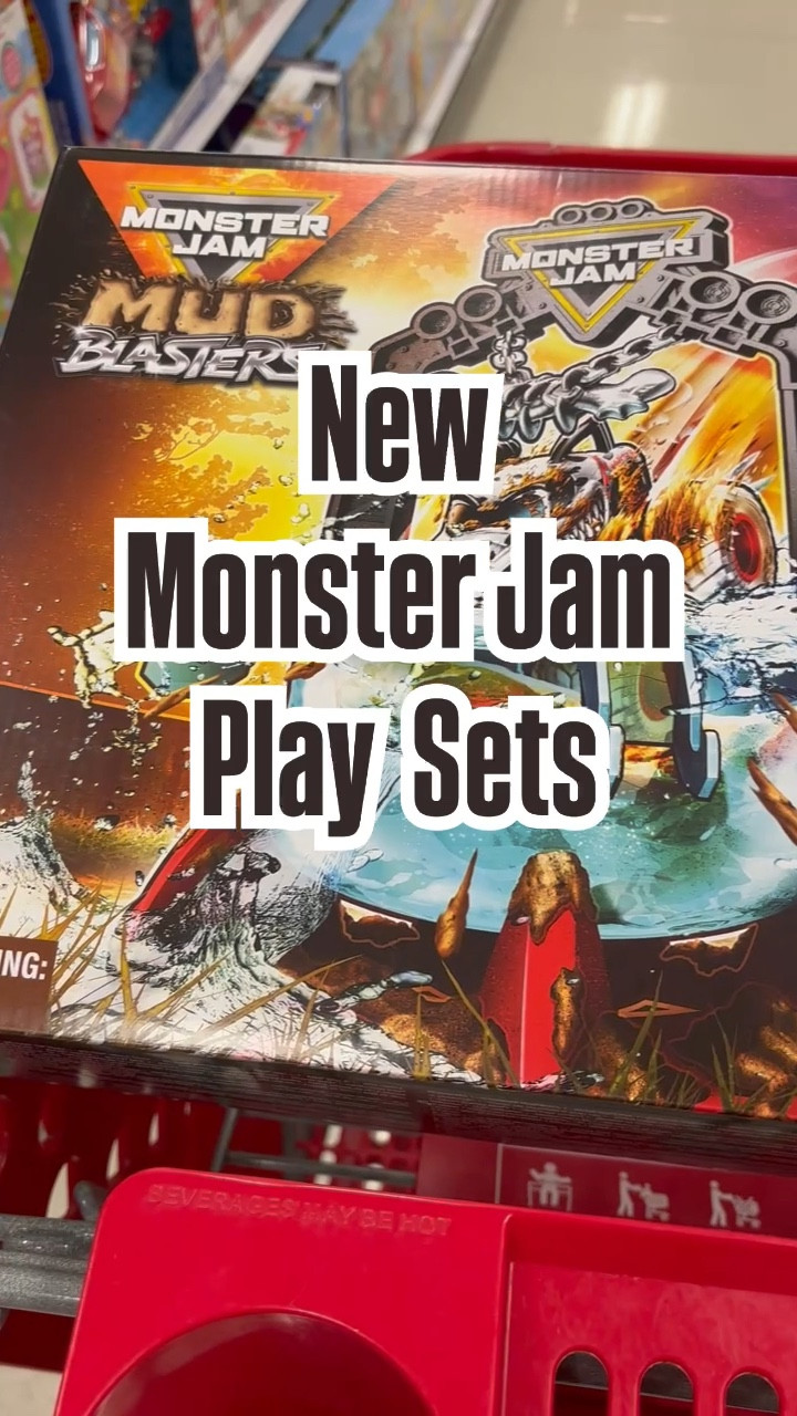 New Monster Jam Playsets from Target. This Truck Wash Playset looks So fun, especially for color changing trucks. 

#LTKKids